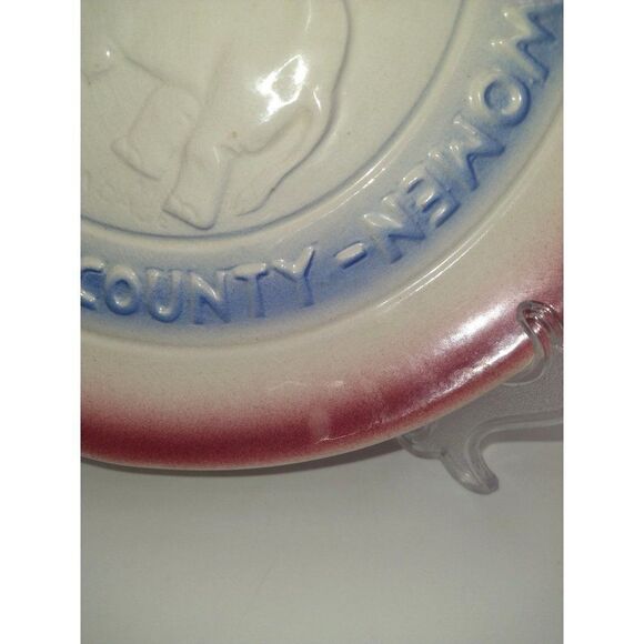 VTG Republican Memorabilia Federation of Women Plate Los Angeles County - Picture 4 of 5